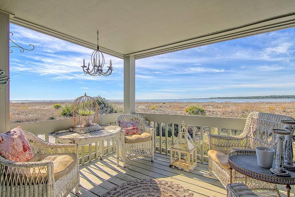 Luxury Seabrook Beachfront W/Spectacular Sunsets Esterno foto